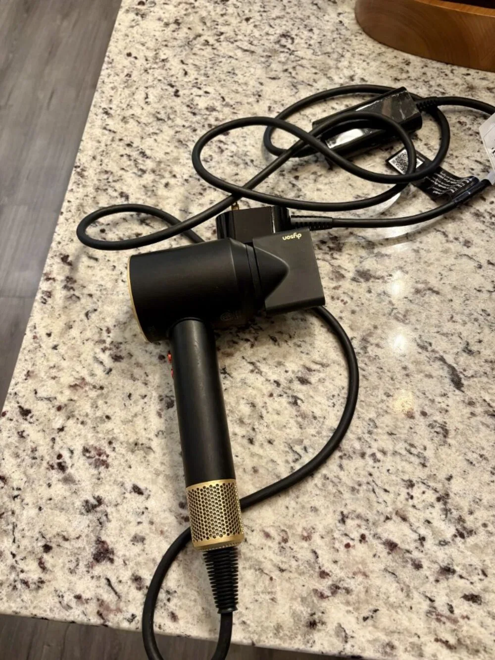 Dyson Supersonic Hair Dryer in Black and Gold